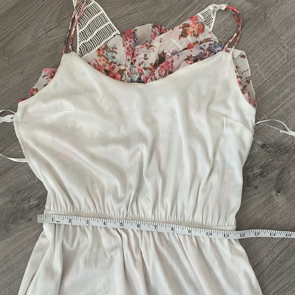 Dynamite, Chiffon Floral Maxi Dress With knitted back . - Picture 7 of 10